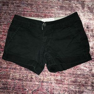 Black Cargo shorts